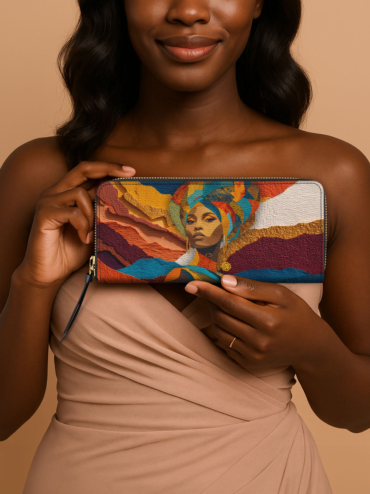 Ebony Charm Slimline Zippy Wallet QR0HH006