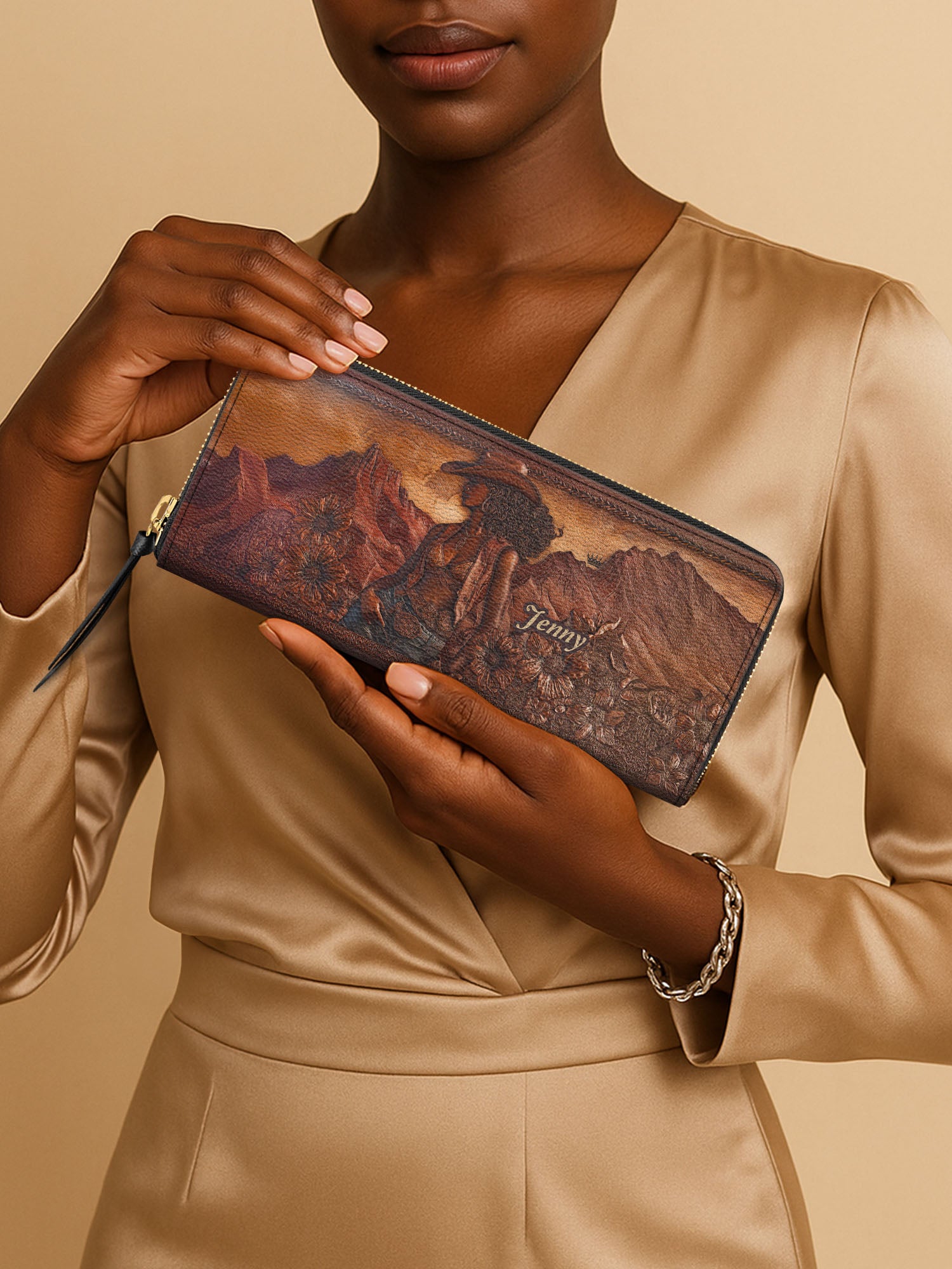 Soul Of The West Slimline Zippy Wallet