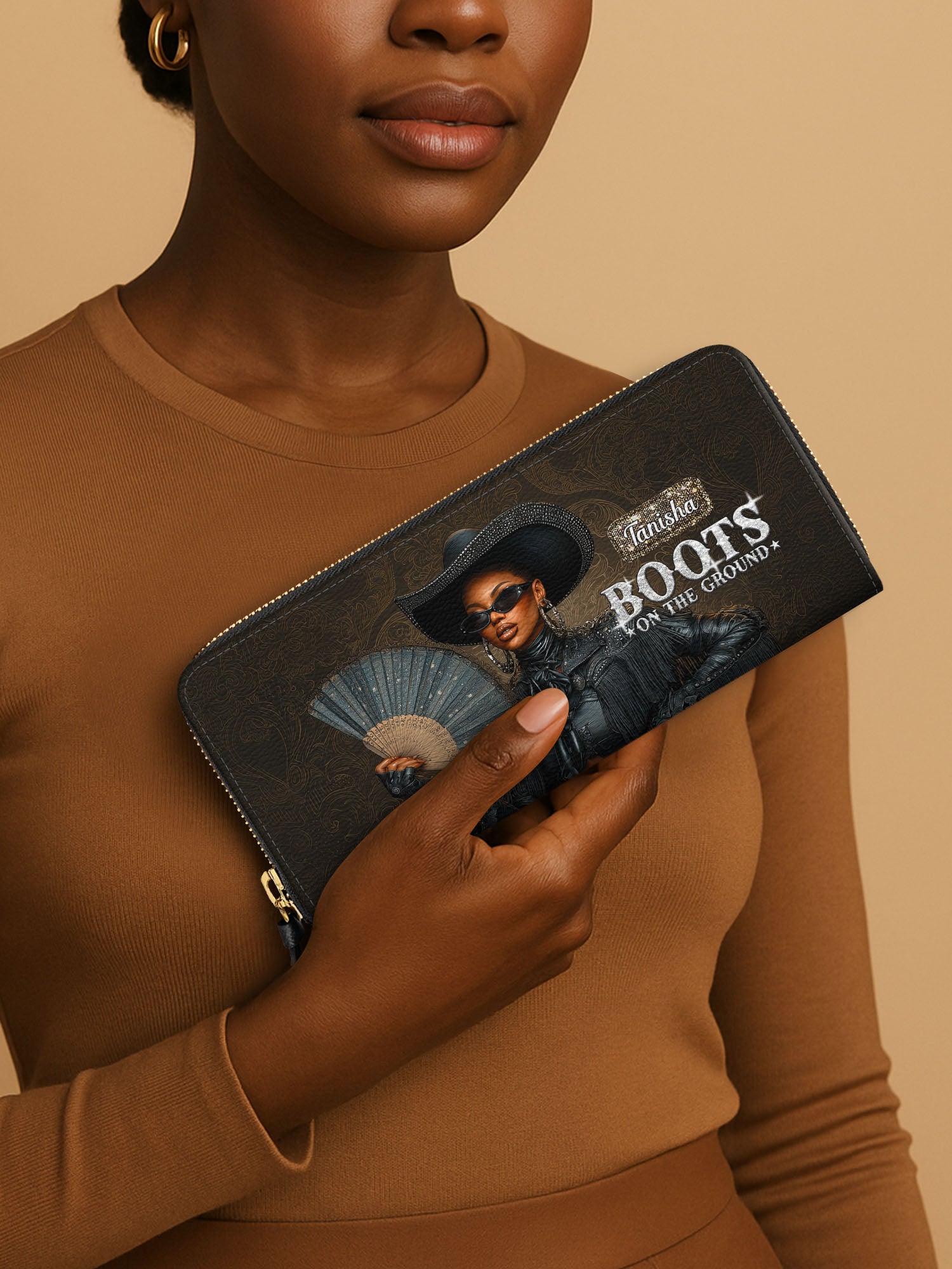 Color Strong Slimline Zippy Wallet