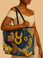 Bold in Bloom Classic Shopper Tote