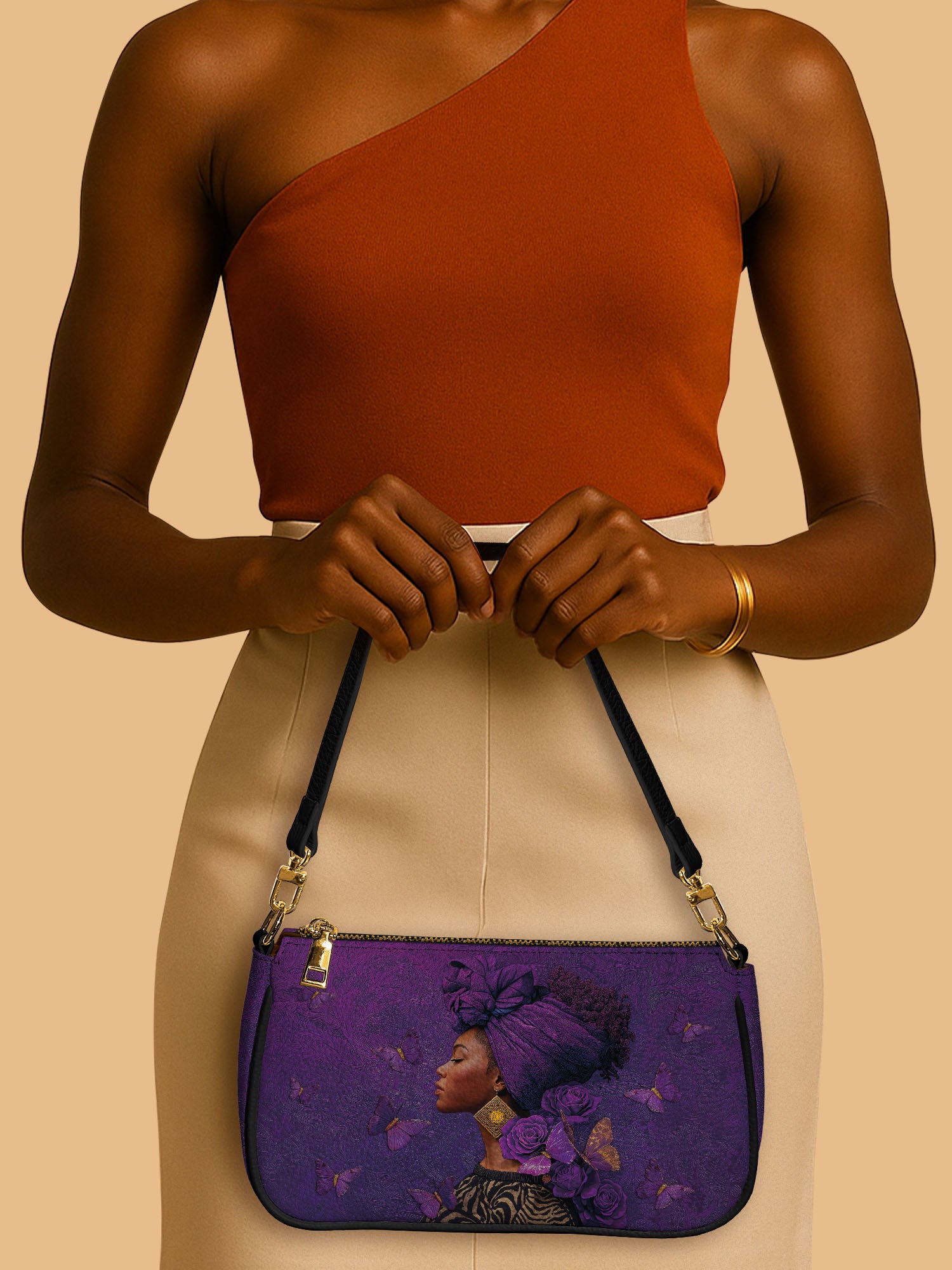 Empress Purple Classic Zip Pochette QR0HH116