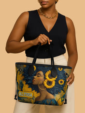 Bold in Bloom Classic Shopper Tote