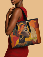 Afrique Hide Sleek Leather Tote