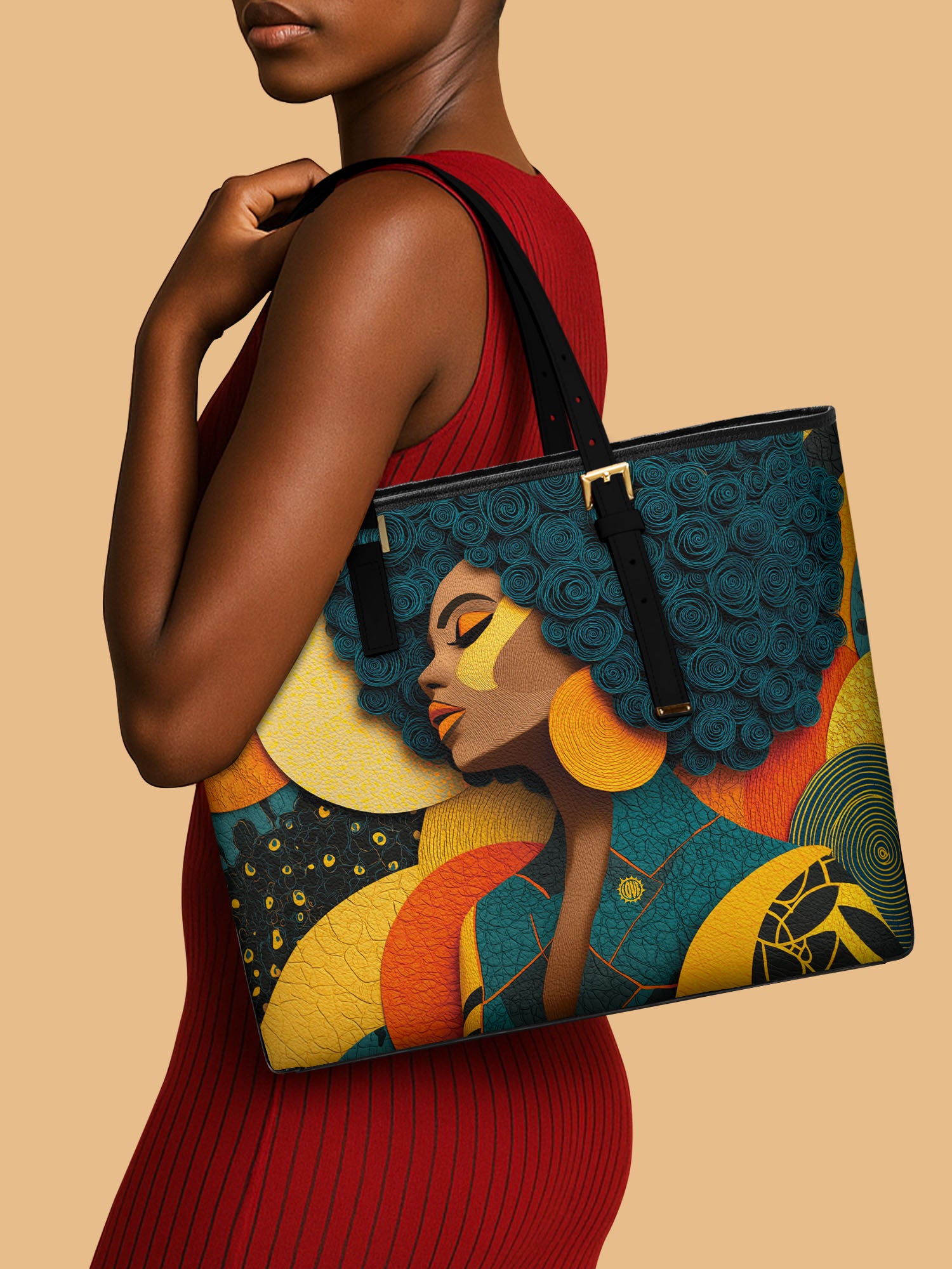 Cartolina Sleek Leather Tote QR0TV009