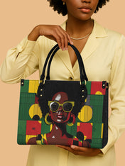 Fierce Glow Premium Leather Handbag QR0XD703