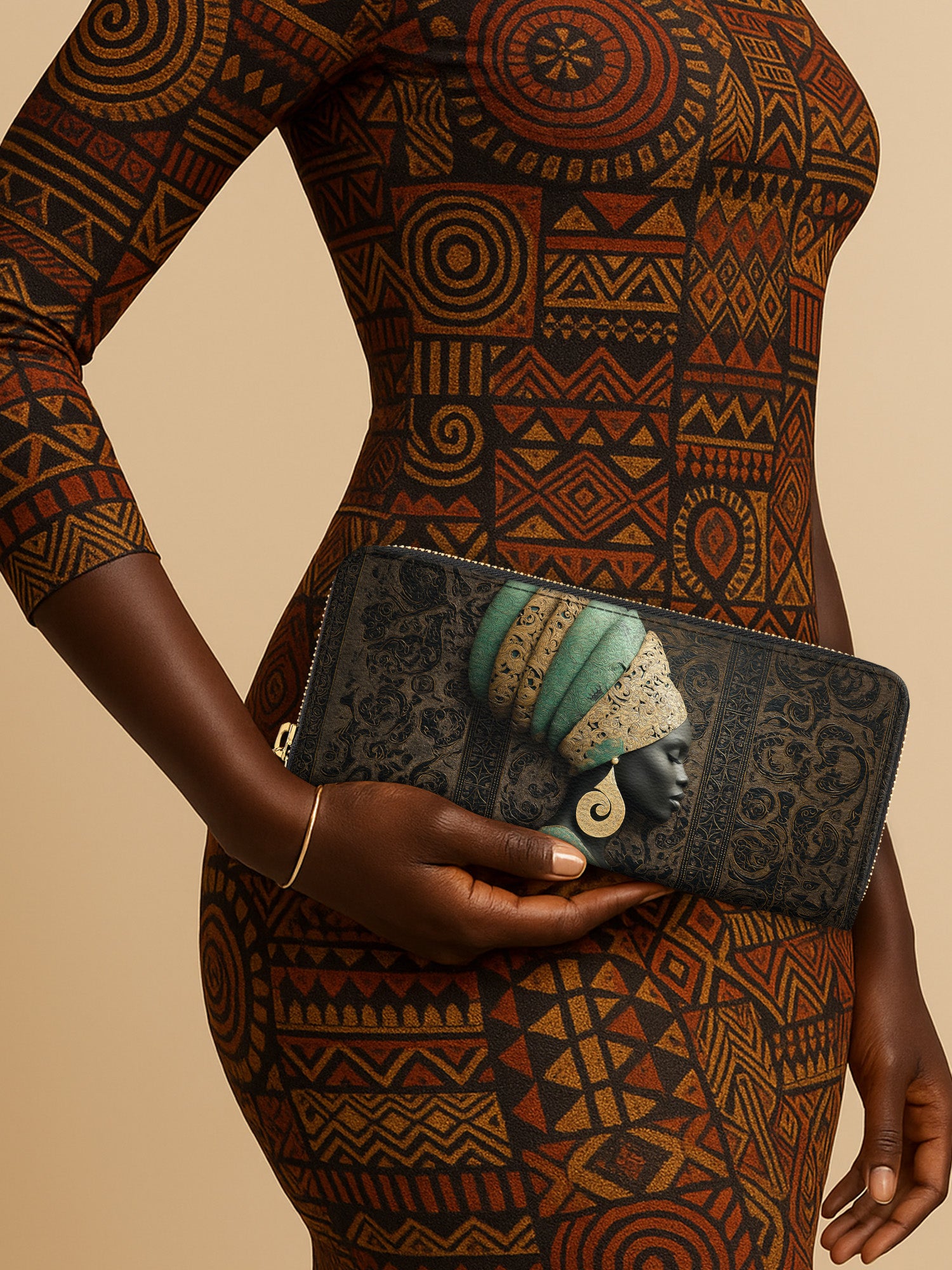 Emerald Crown Slimline Zippy Wallet QR0TV169