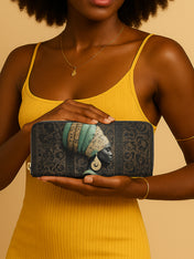 Emerald Crown Slimline Zippy Wallet QR0TV169