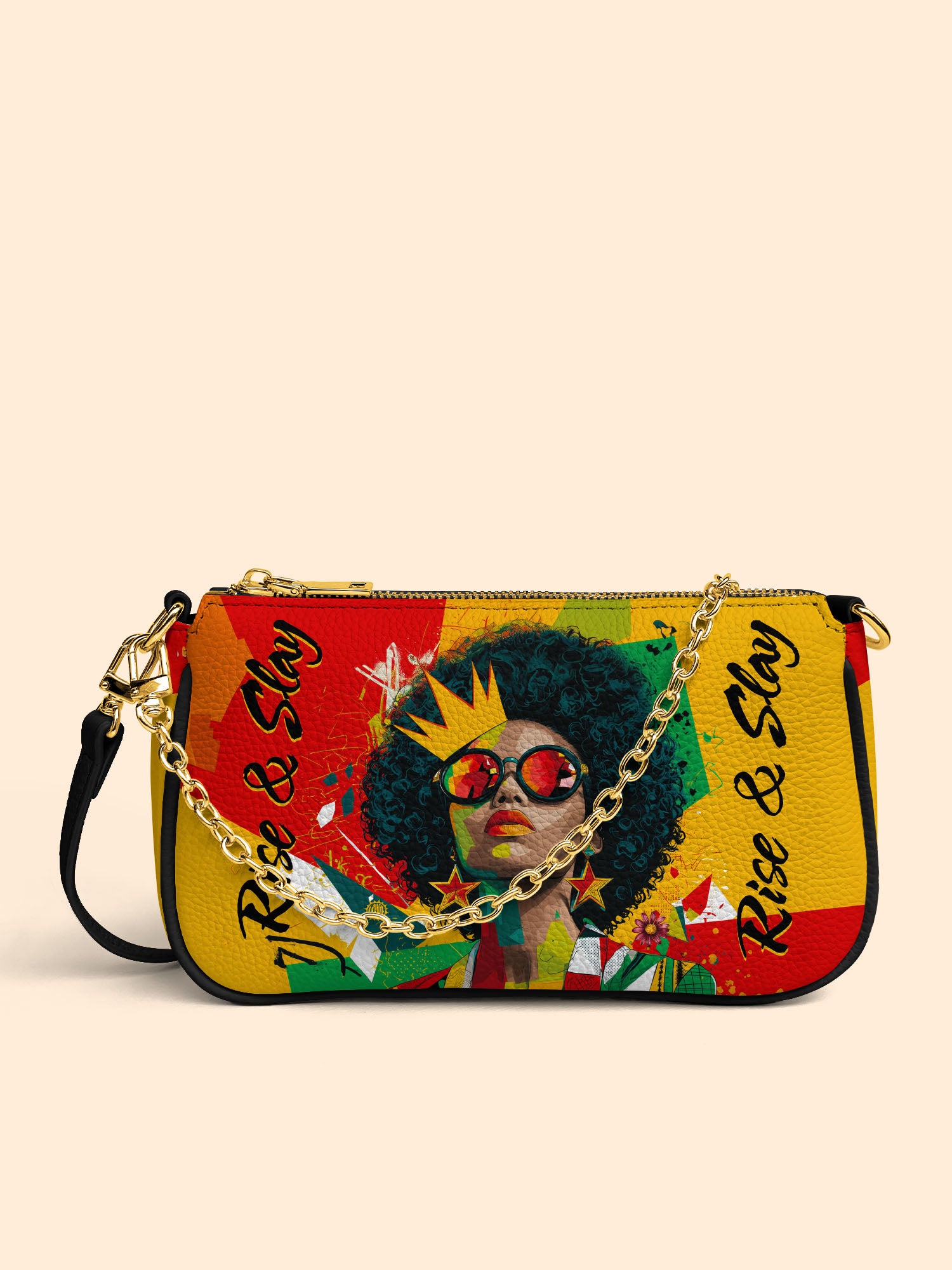 Rise And Slay Classic Zip Pochette QR0XD605