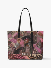 Bold Cowgirl Sleek Leather Tote