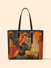 Afrique Hide Sleek Leather Tote