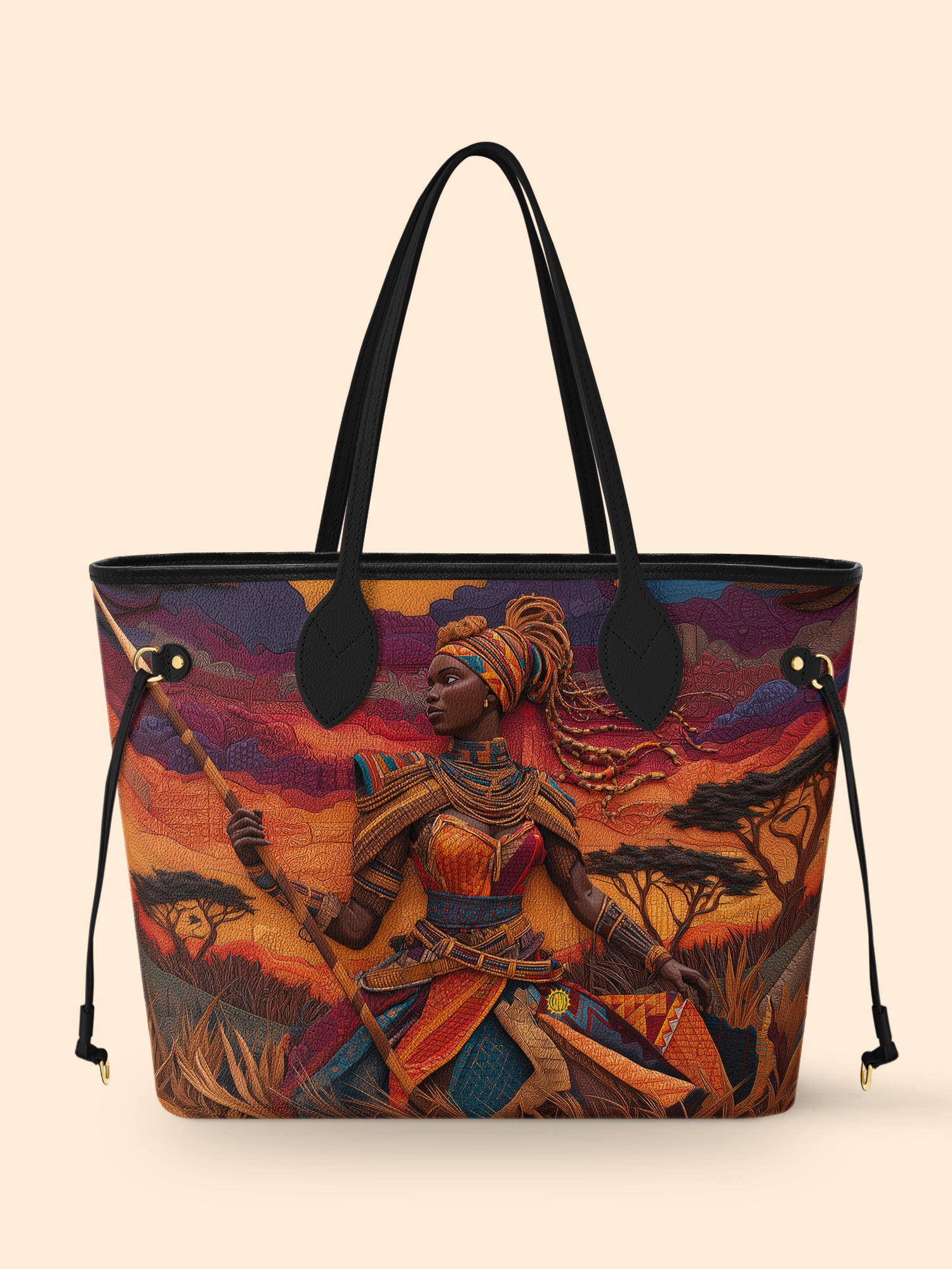 African Warrior Classic Shopper Tote QR0HH009