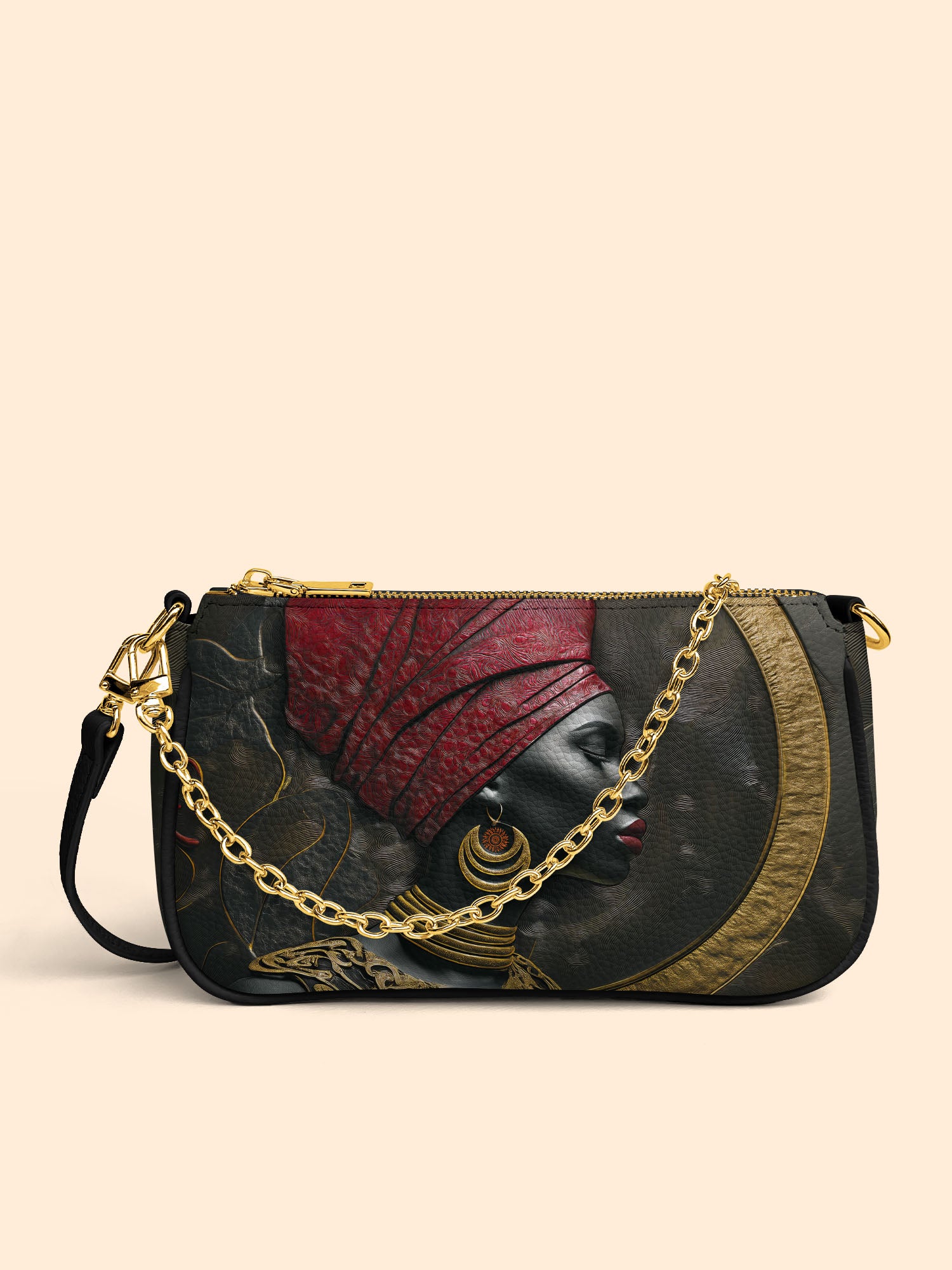 Velvet Flame Classic Zip Pochette QR0XD140