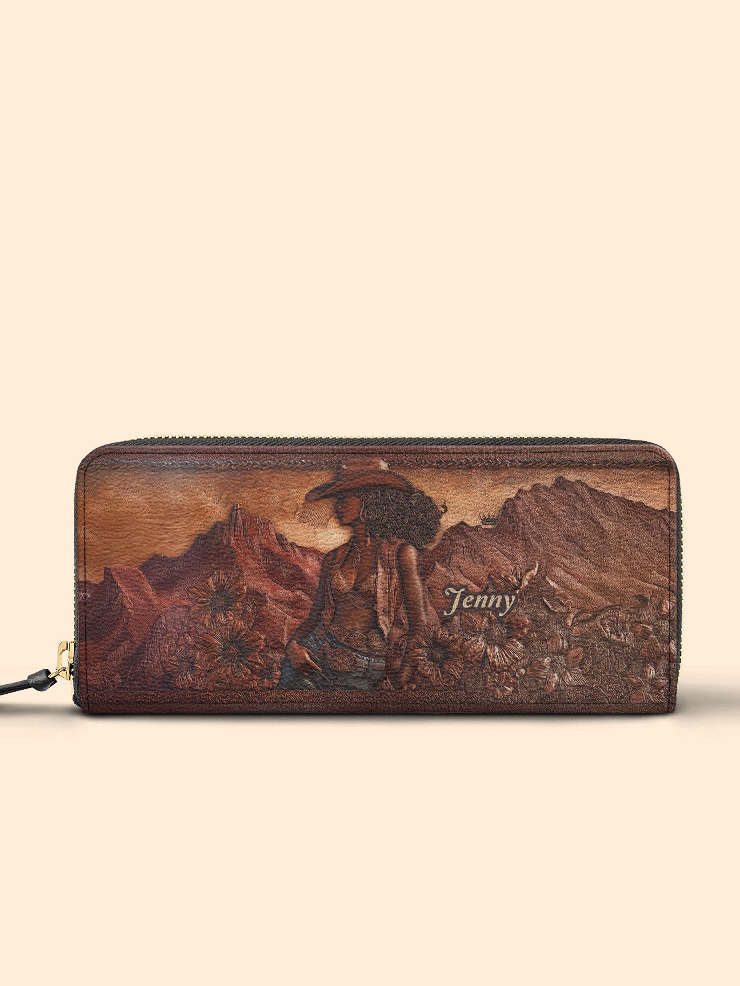 Soul Of The West Slimline Zippy Wallet