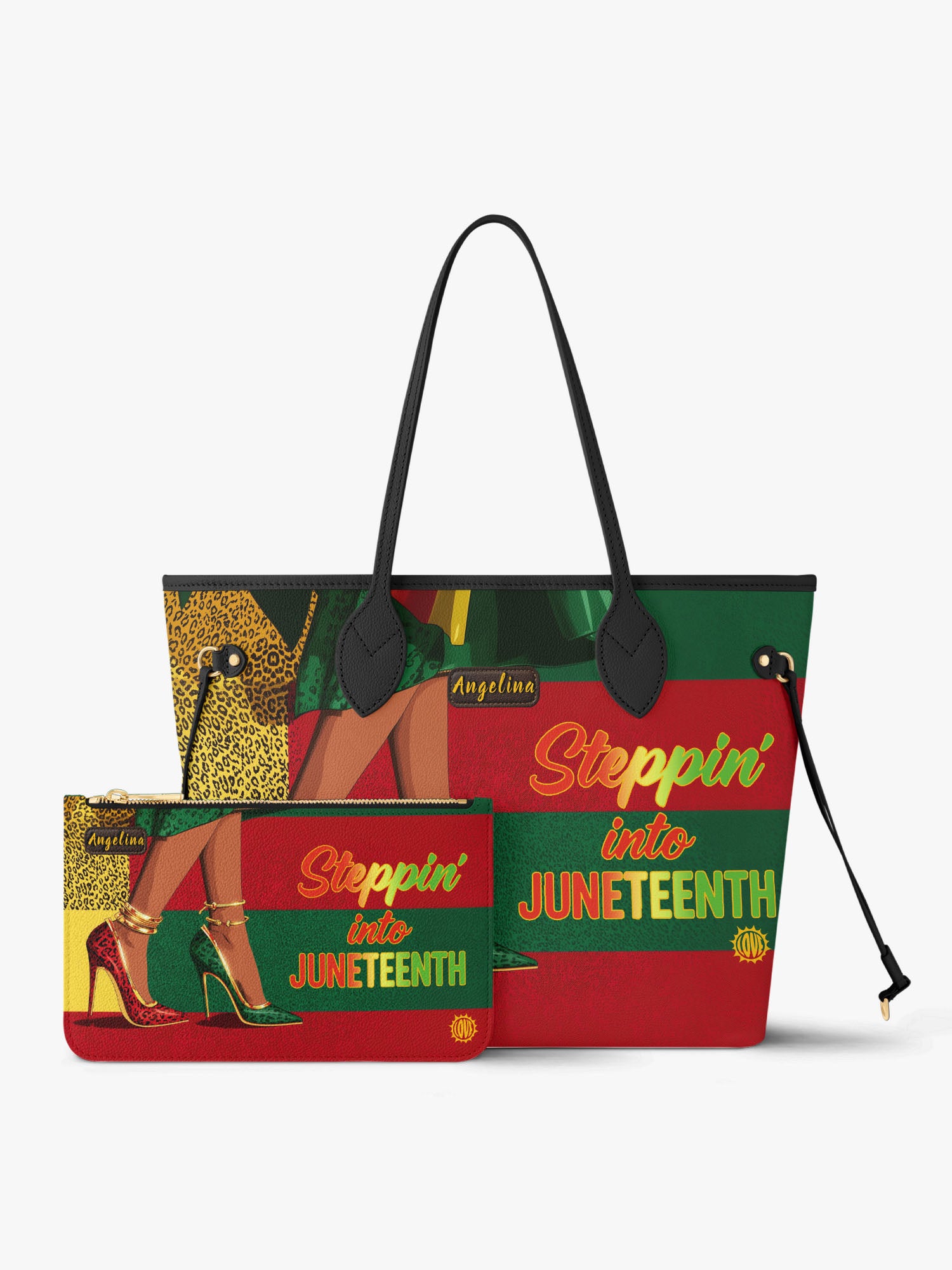 Stepping Into Juneteenth Classic Shopper Tote