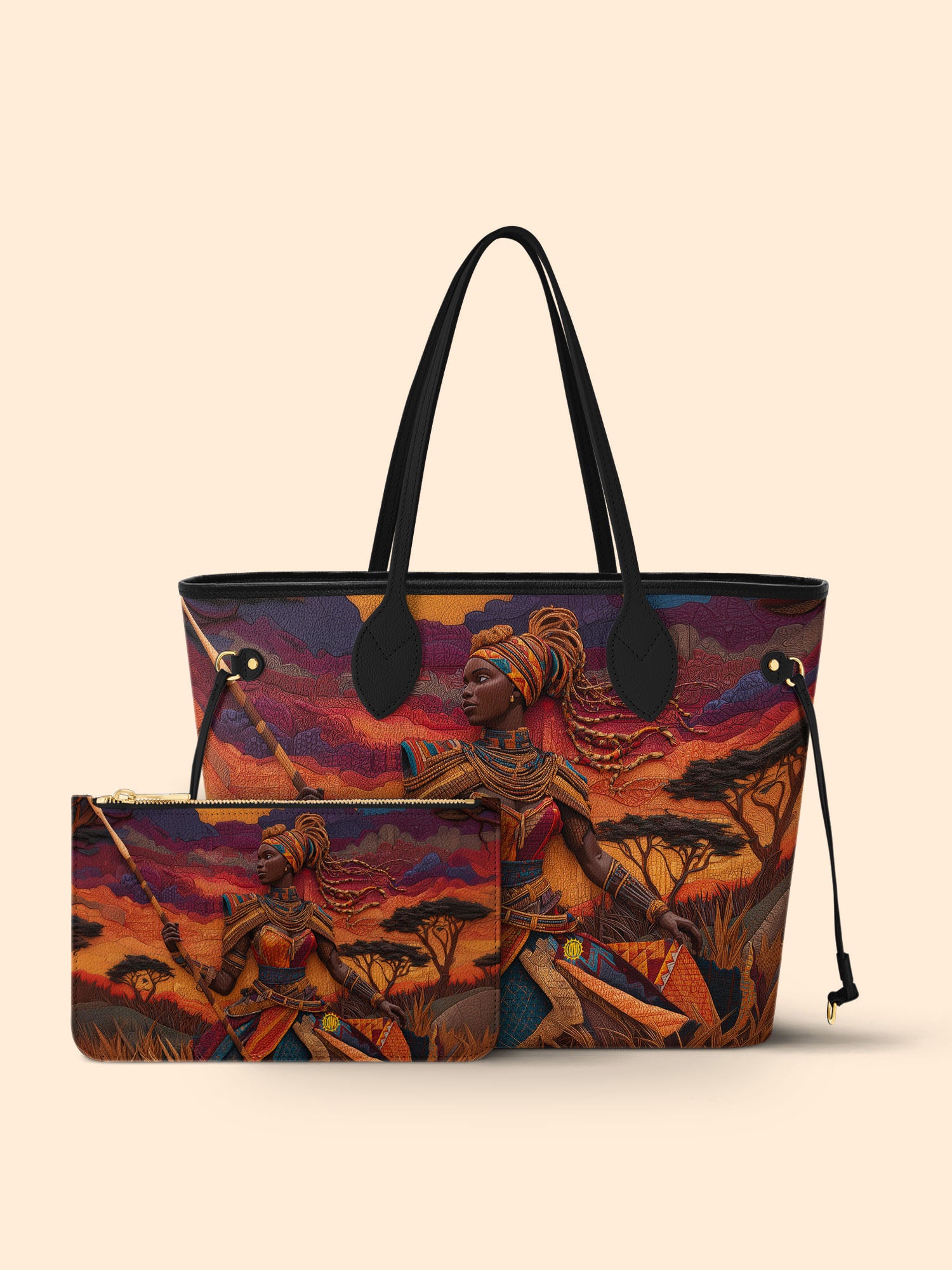 African Warrior Classic Shopper Tote QR0HH009