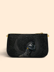 Crowned In Onyx Classic Zip Pochette QR0XD105