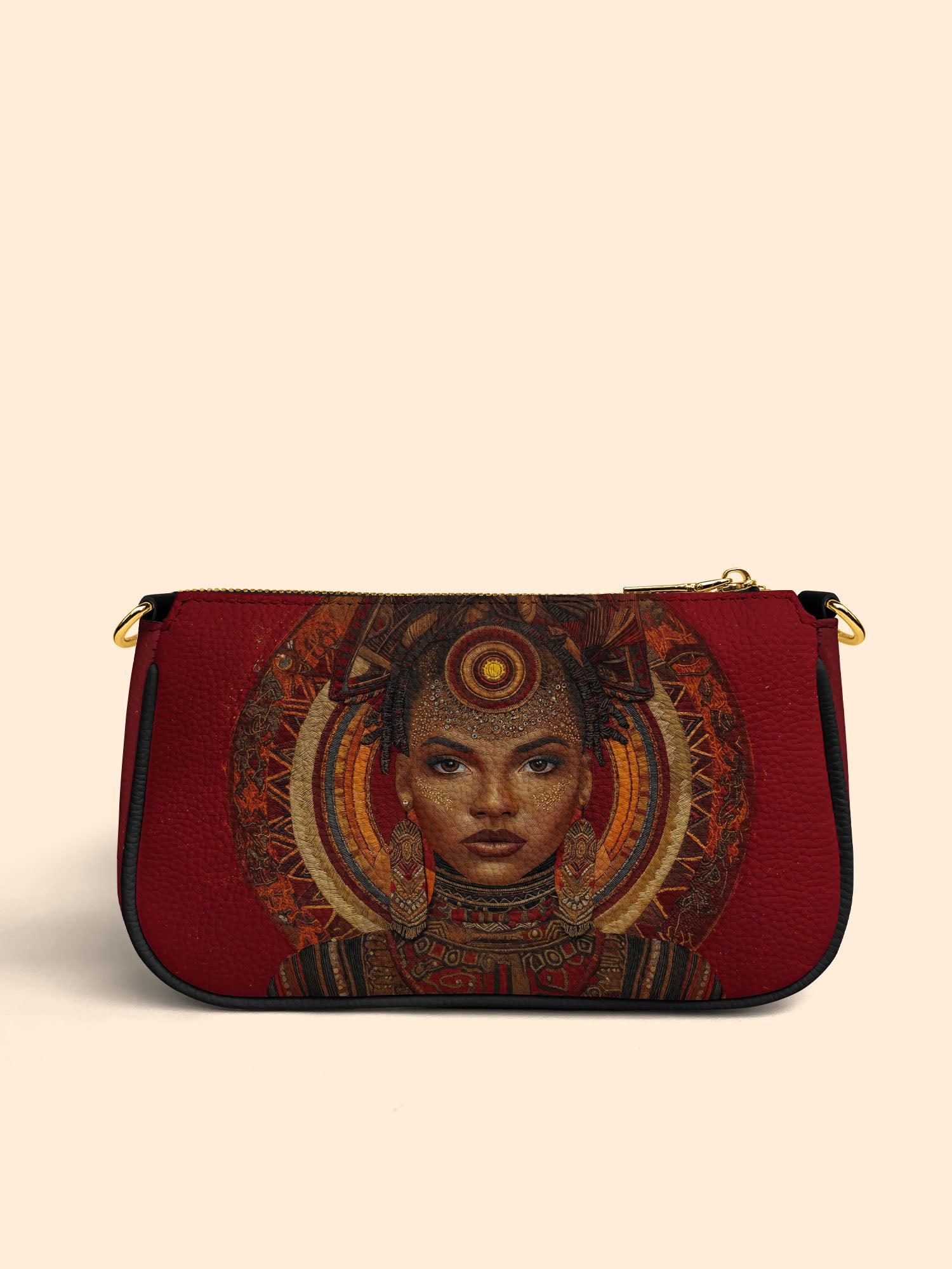 Ebony Aura Classic Zip Pochette QR0XD212