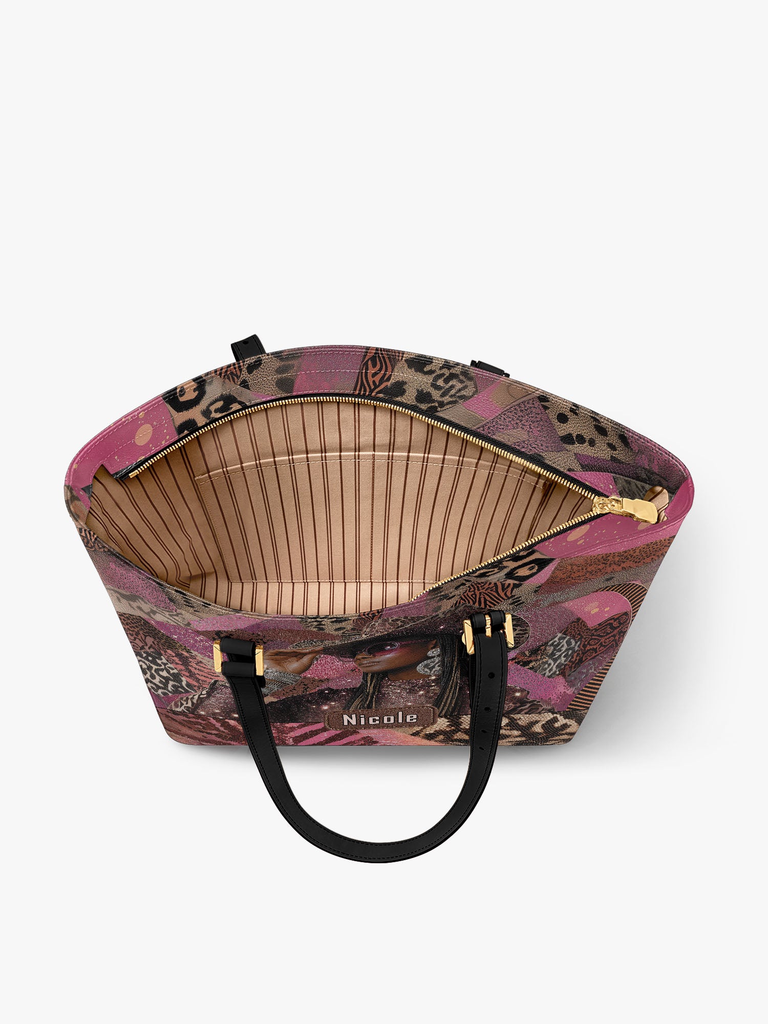 Bold Cowgirl Sleek Leather Tote