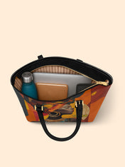 Afrique Hide Sleek Leather Tote