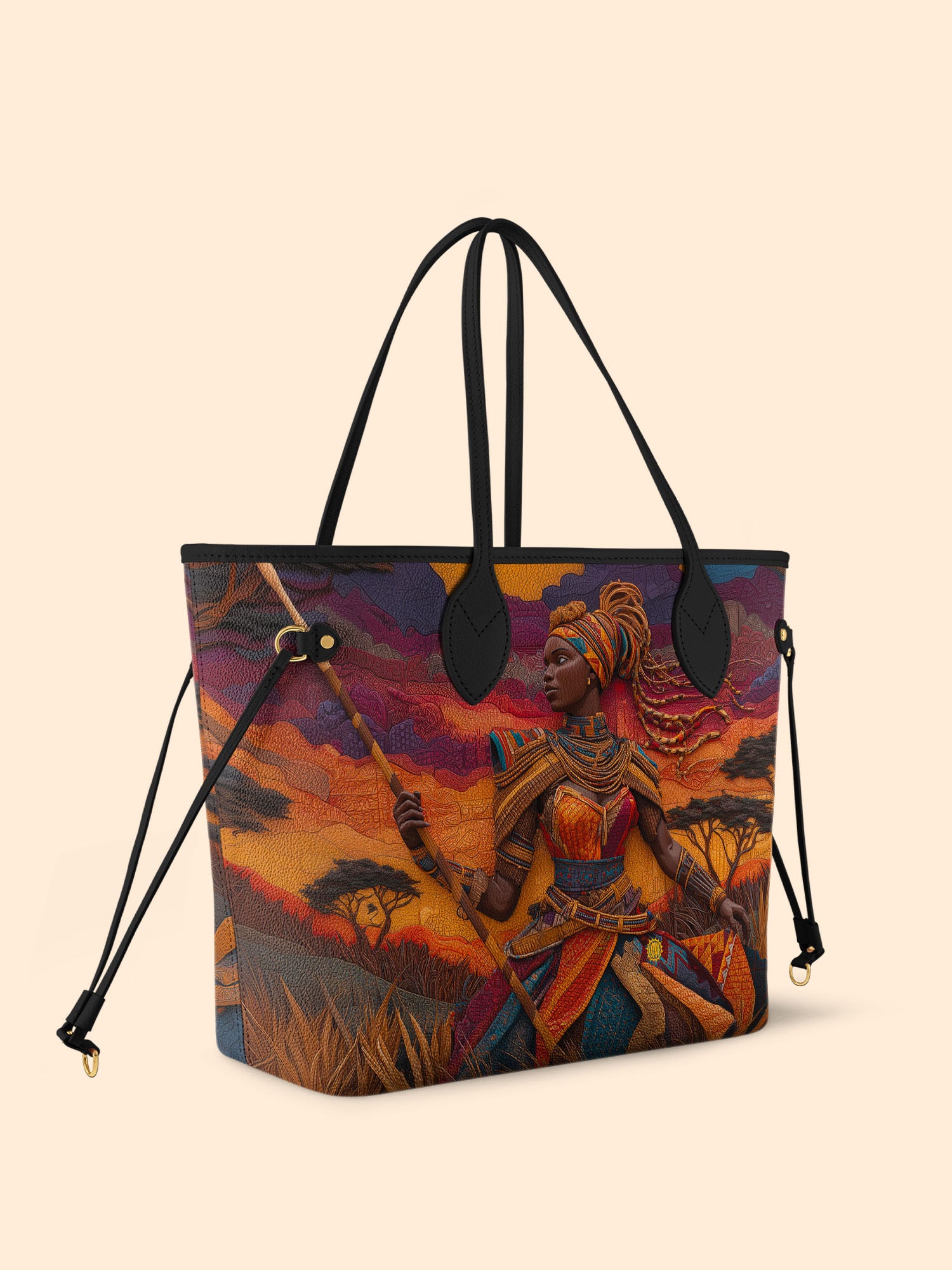 African Warrior Classic Shopper Tote QR0HH009