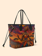 African Warrior Classic Shopper Tote QR0HH009