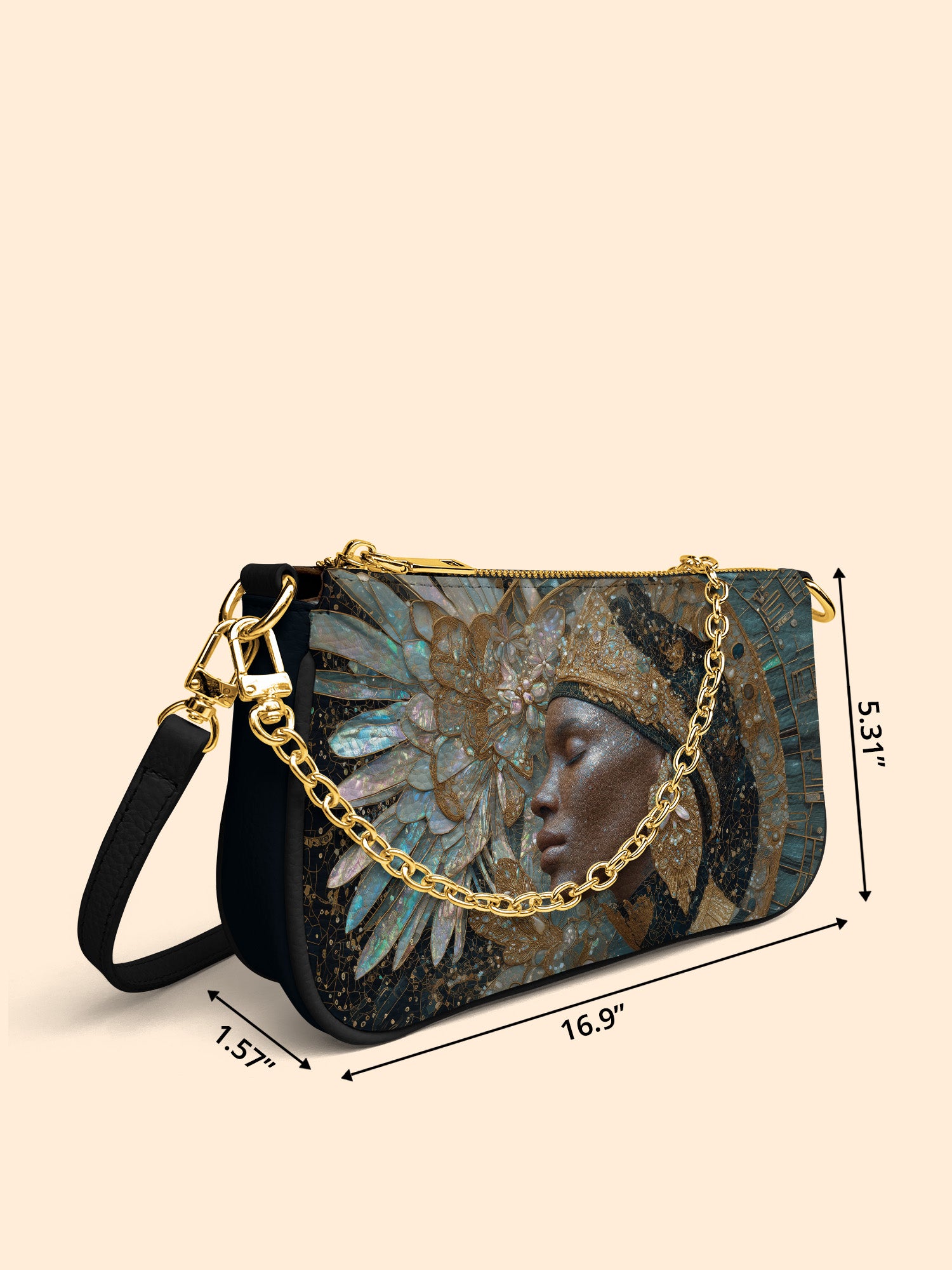 Shell Of Grace Classic Zip Pochette QR0XD523