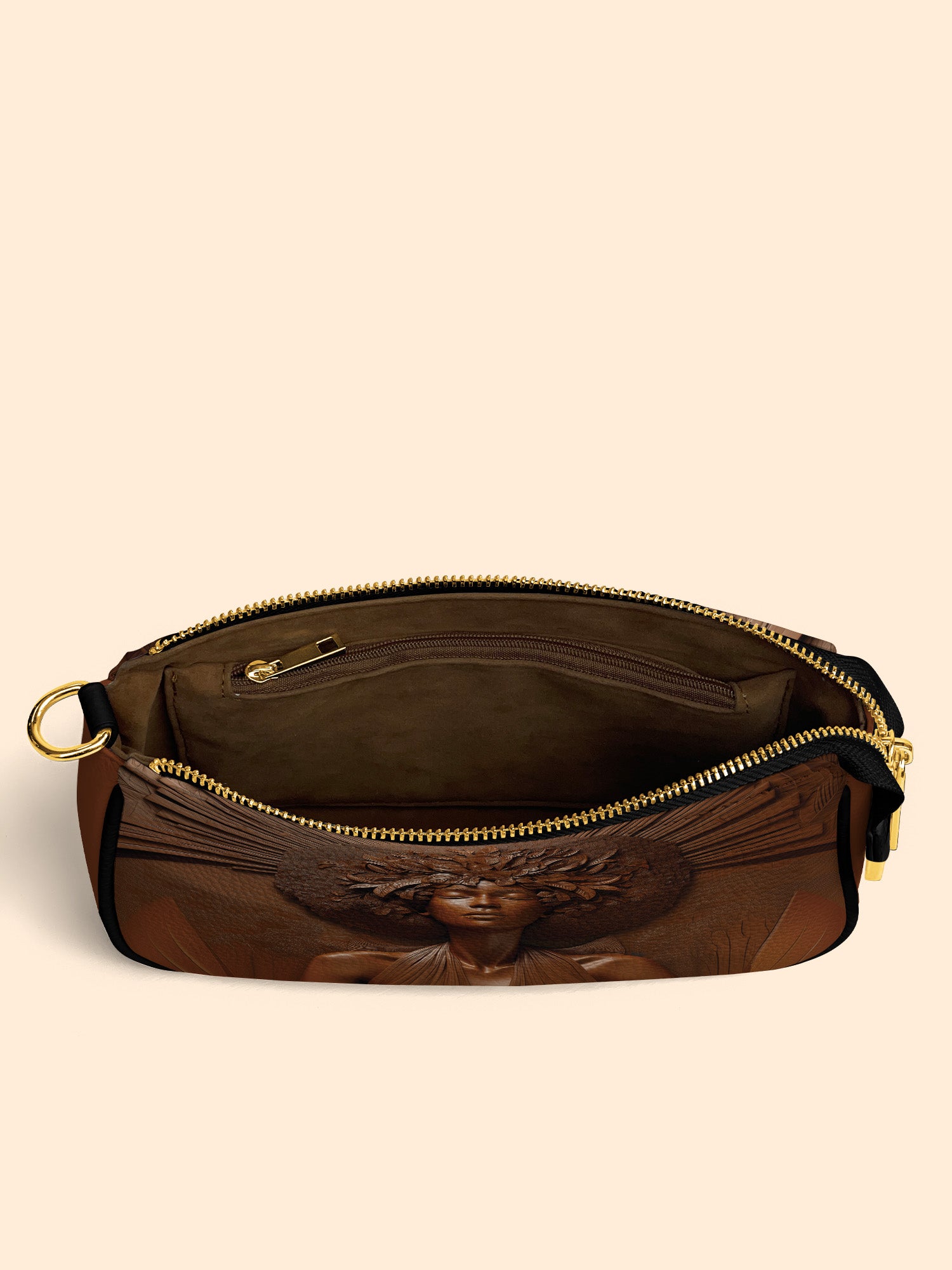 Ebony Bloom Classic Zip Pochette QR0TD345