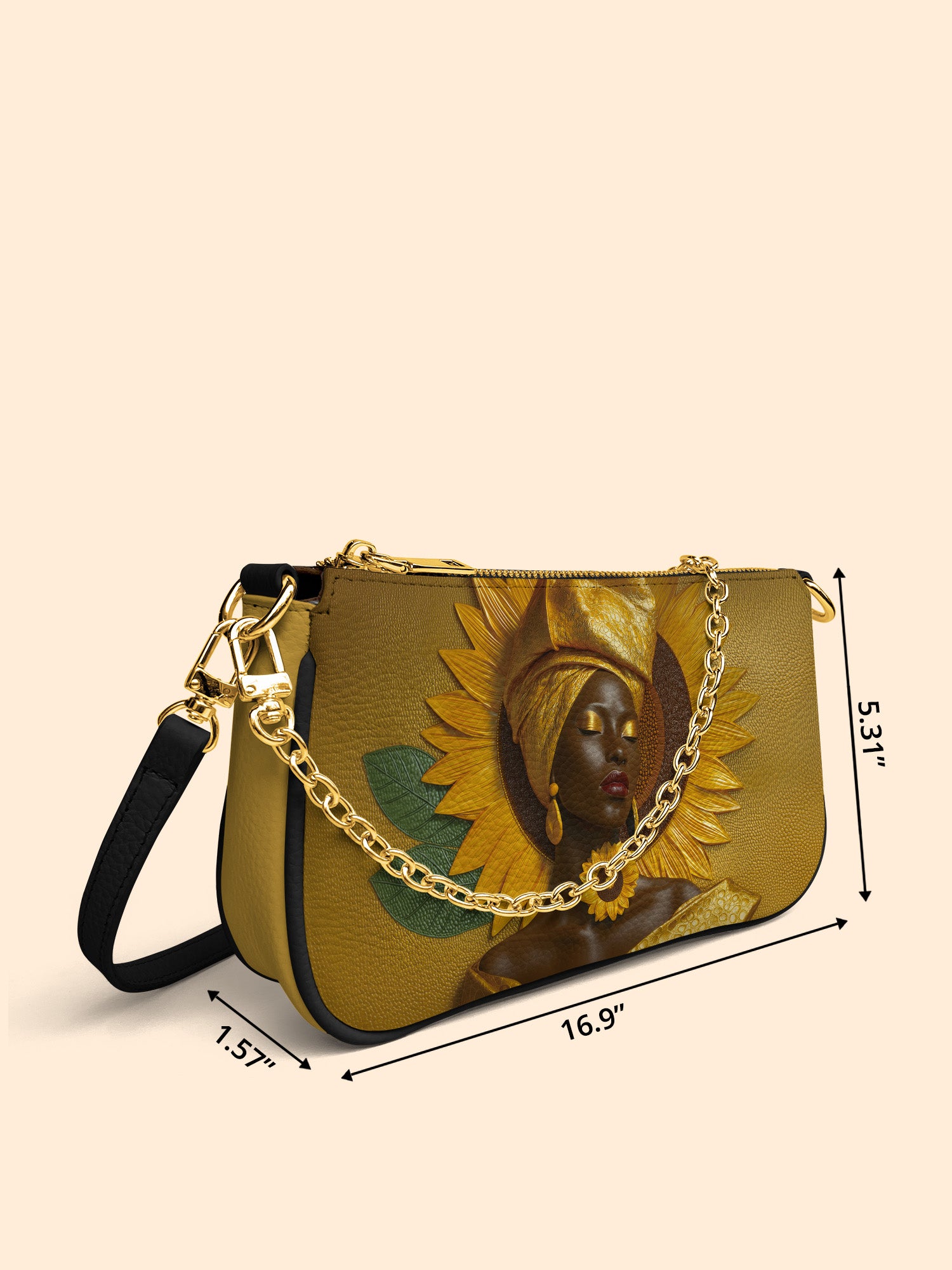 Ashanti Gold Classic Zip Pochette QR0XD681