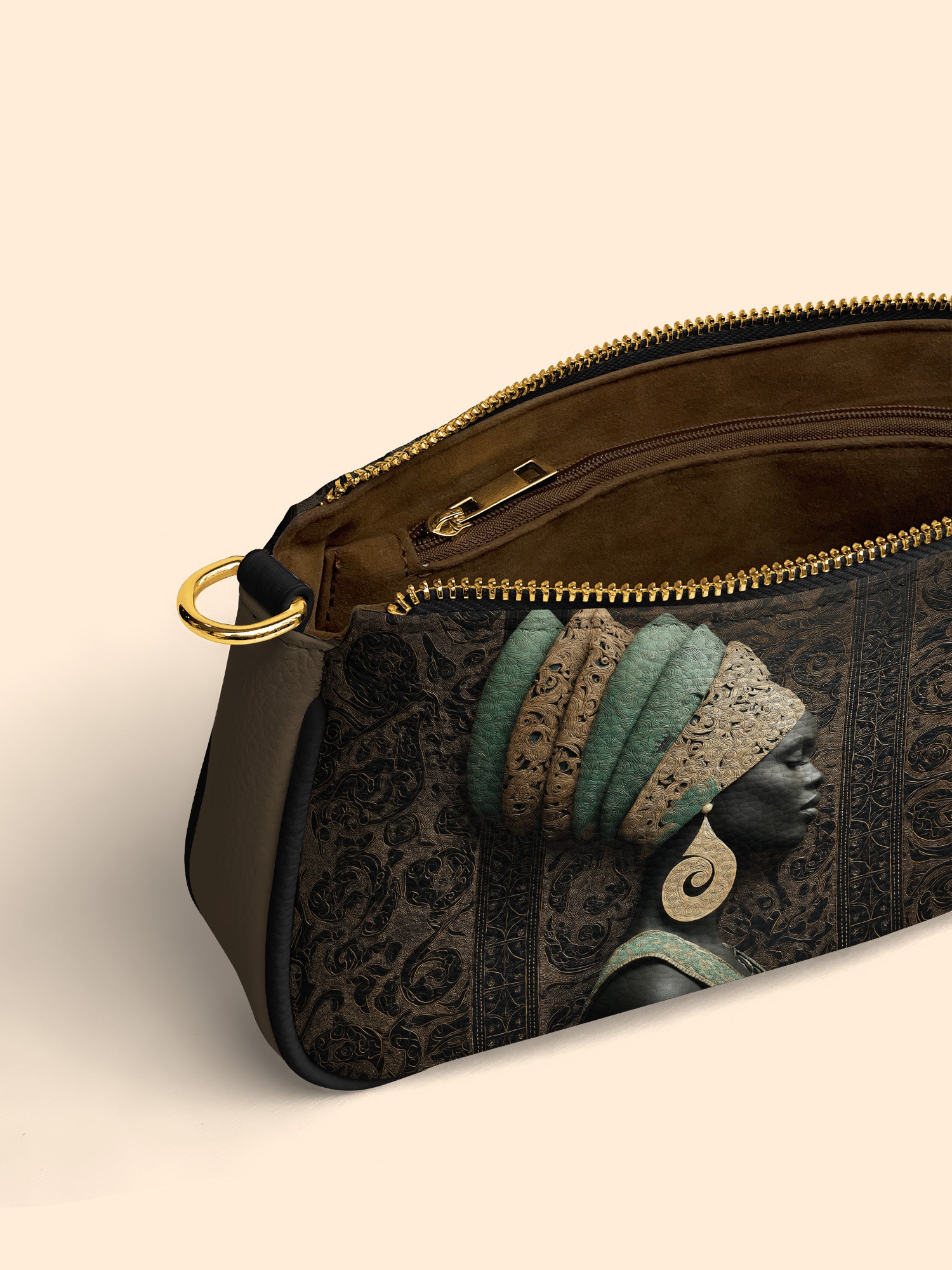 Emerald Crown Classic Zip Pochette QR0TV168