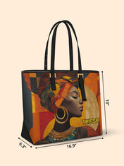 Afrique Hide Sleek Leather Tote