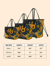 Bold in Bloom Classic Shopper Tote