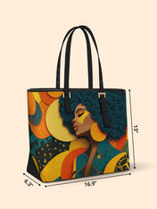 Cartolina Sleek Leather Tote QR0TV009