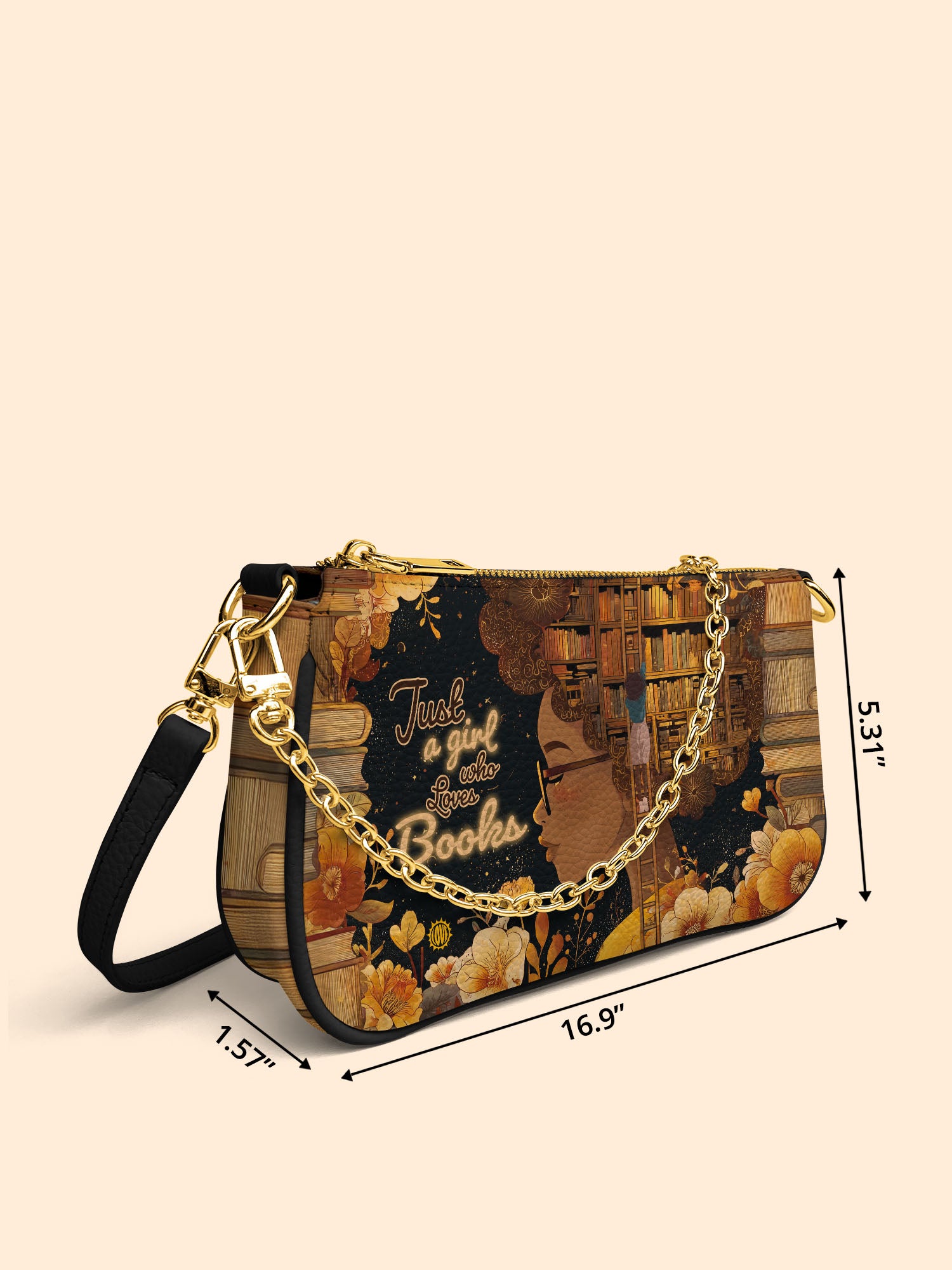Brilliant Essence Classic Zip Pochette QR0TD063
