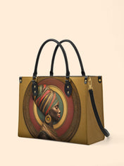 Circles Of Heritage Premium Leather Handbag QR0TV161