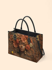 Afro Flora Premium Leather Handbag QR0TV027