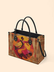 Unstoppable Rhythm Premium Leather Handbag QR0TD104