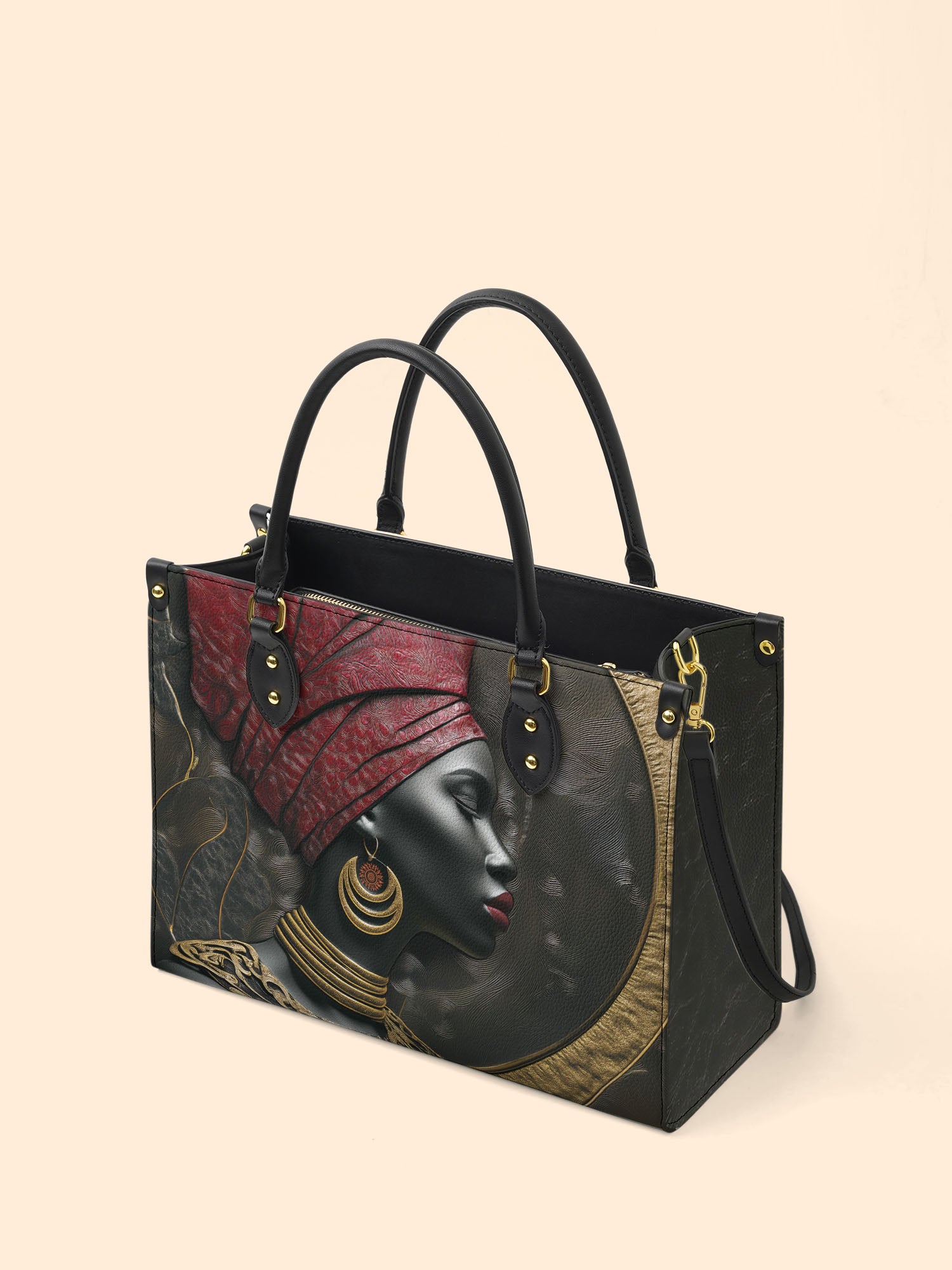 Velvet Flame Premium Leather Handbag QR0XD136