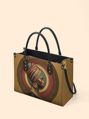 Circles Of Heritage Premium Leather Handbag QR0TV161