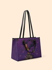 Empress Purple Premium Leather Handbag QR0HH111