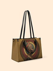 Circles Of Heritage Premium Leather Handbag QR0TV161