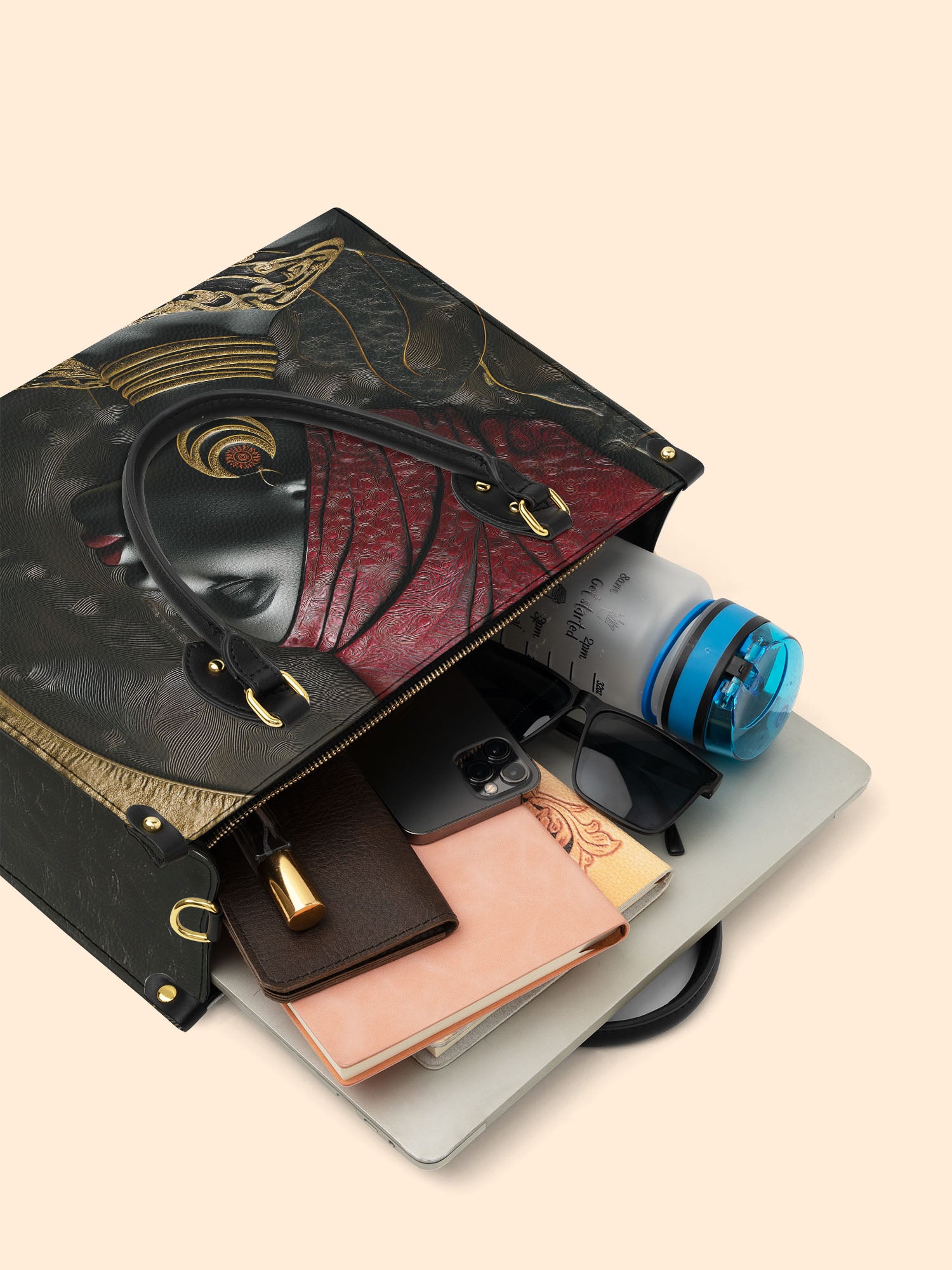 Velvet Flame Premium Leather Handbag QR0XD136