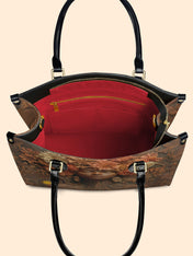 Afro Flora Premium Leather Handbag QR0TV027