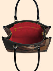 Melanin Majesty Premium Leather Handbag QR0TD117