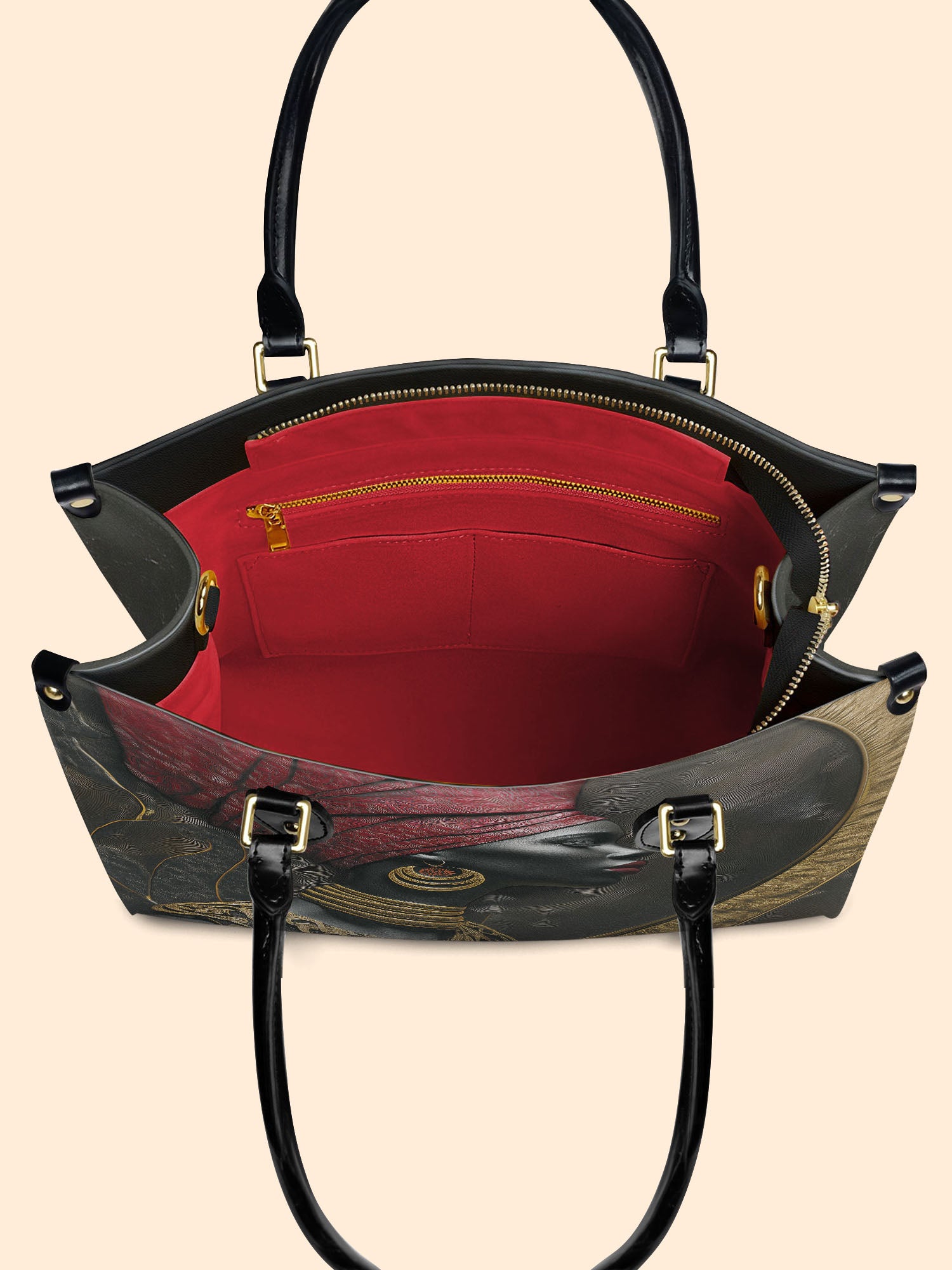 Velvet Flame Premium Leather Handbag QR0XD136