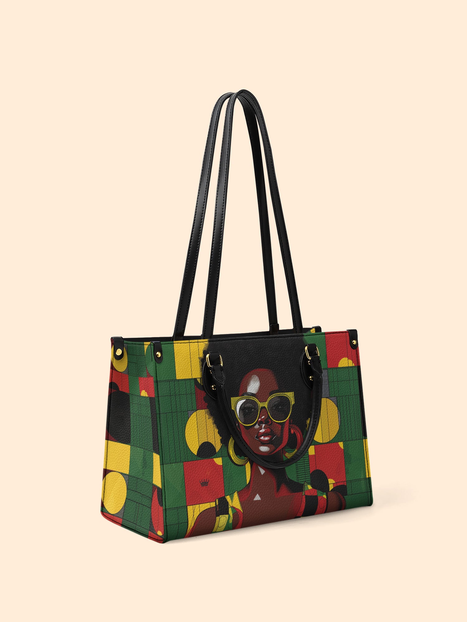 Fierce Glow Premium Leather Handbag QR0XD703