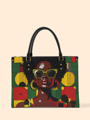 Fierce Glow Premium Leather Handbag QR0XD703