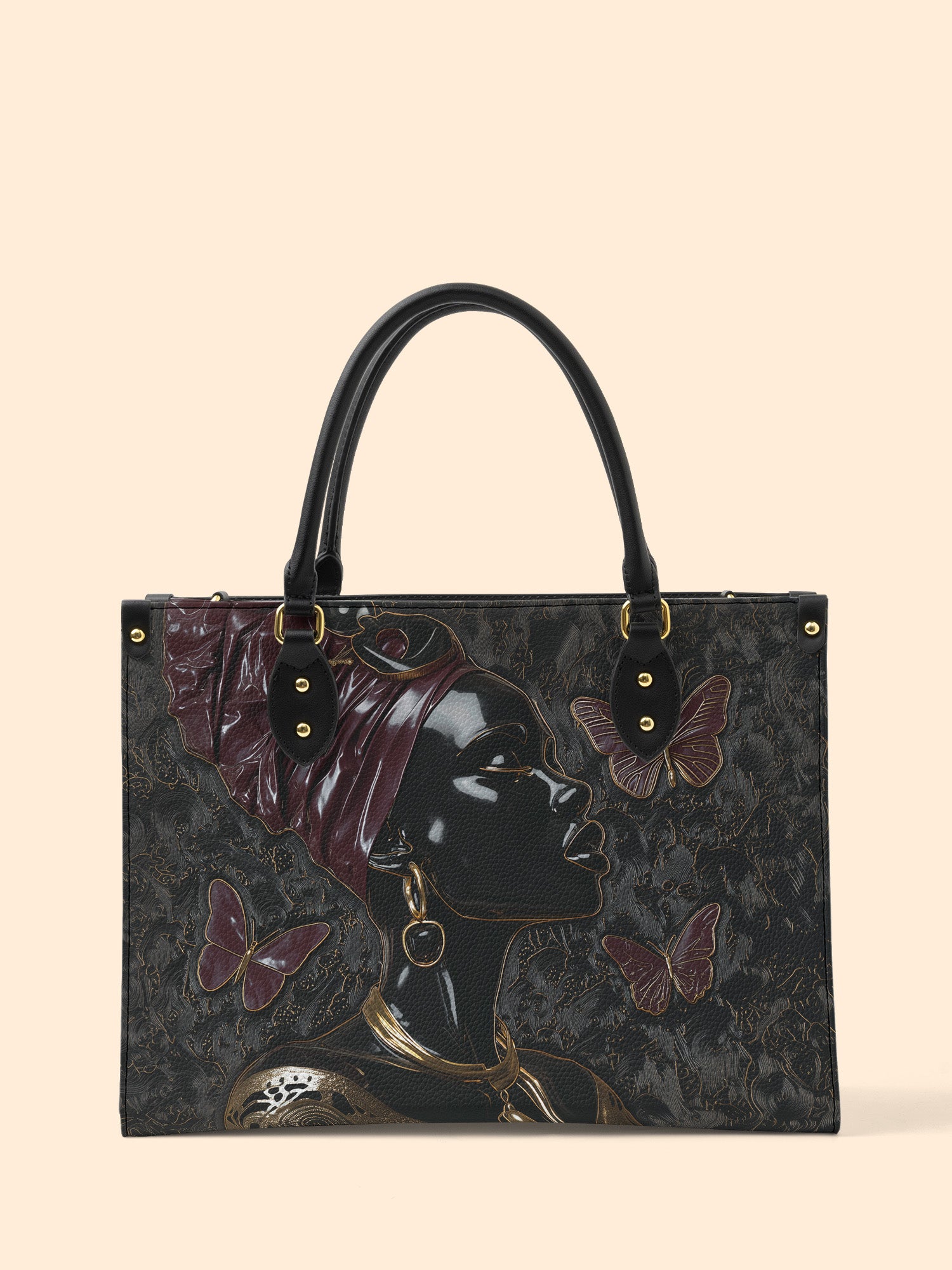 Belle Papillon Premium Leather Handbag QR0XD633