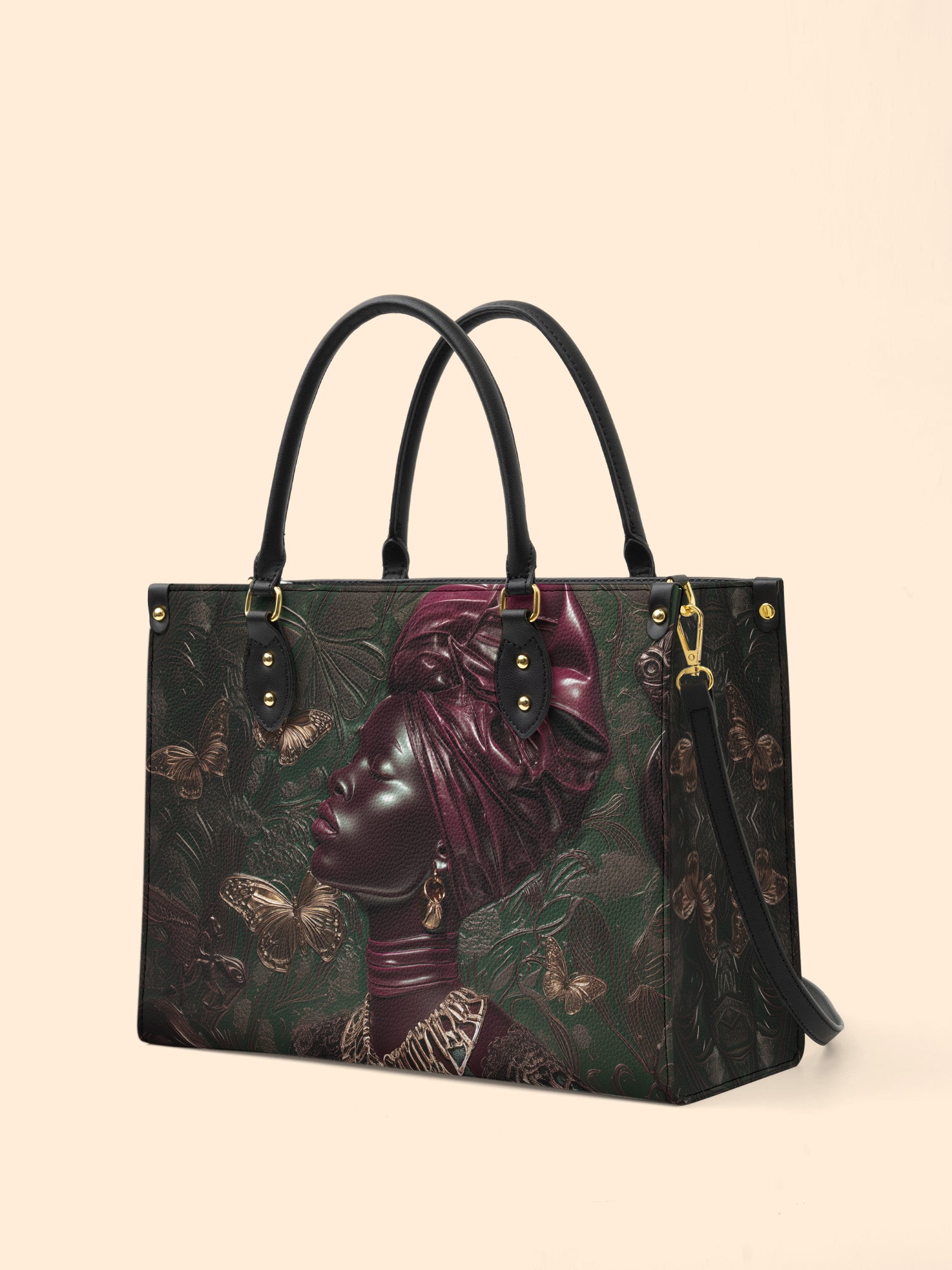 Brisa Queen Premium Leather Handbag QR0XD637