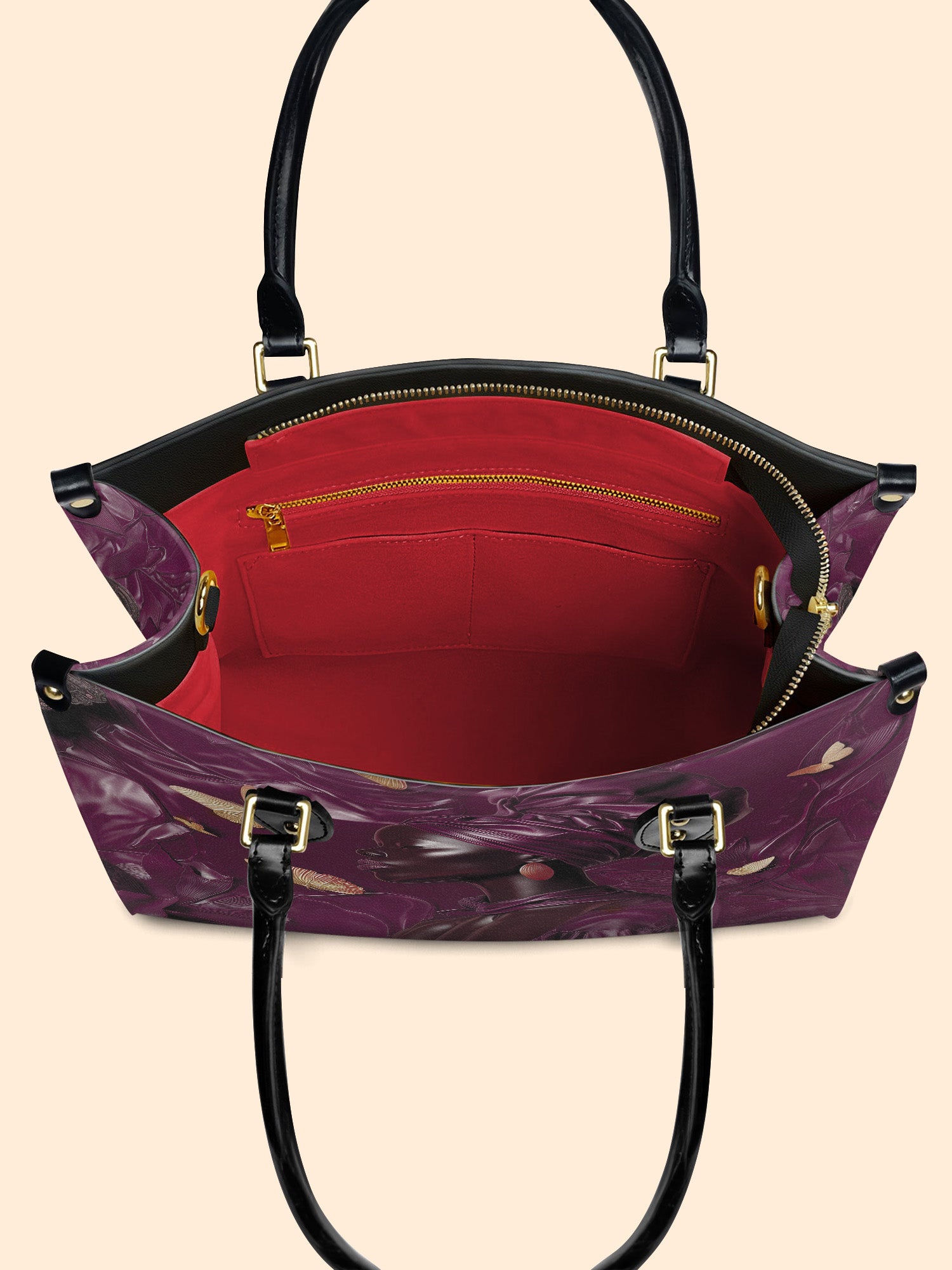 Celeste Wing Premium Leather Handbag QR0XD634