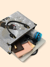 African Aureole Premium Leather Handbag QR0XD532